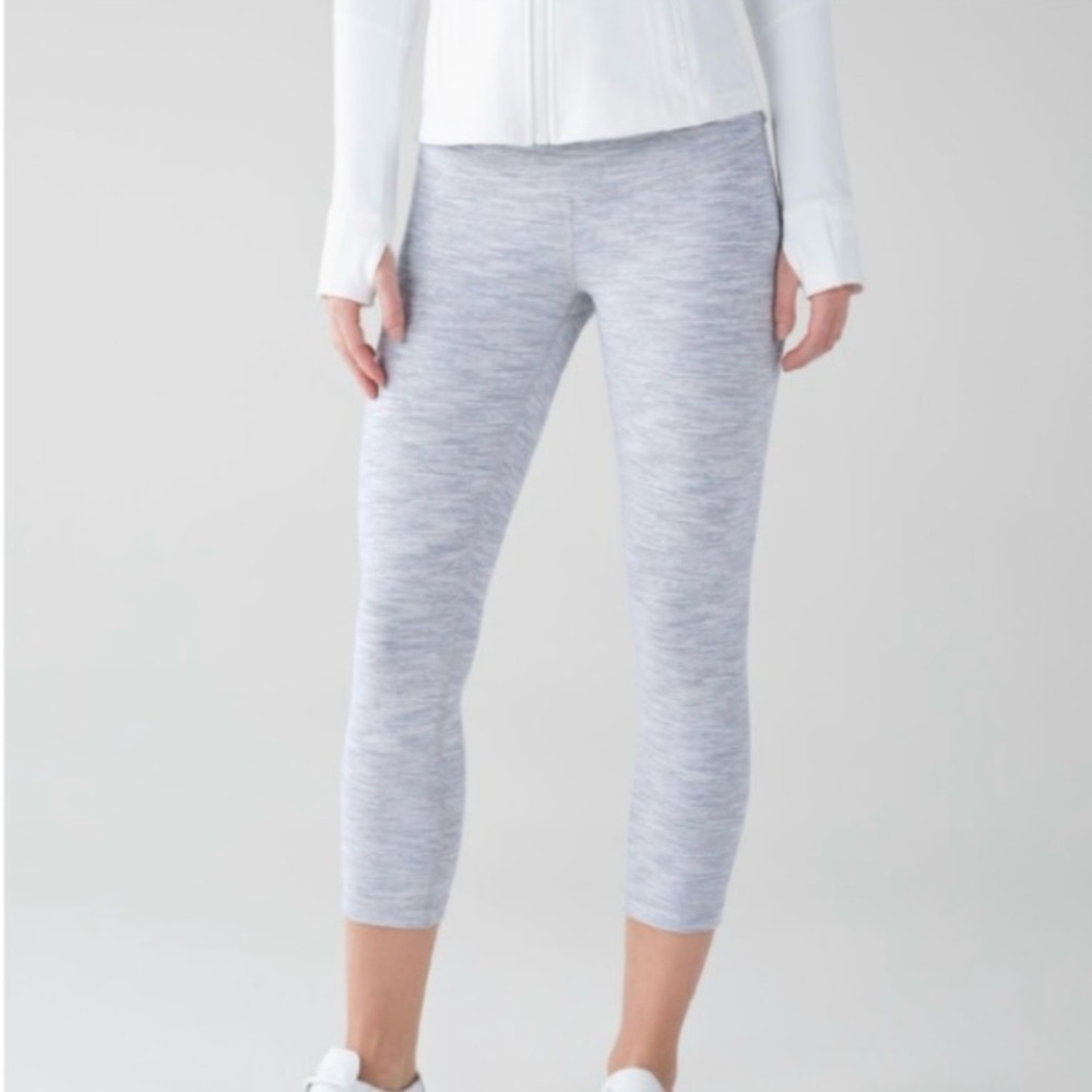 Lululemon | Wunder Under Crop III - 
Wee Are From Space Nimbus Battleship